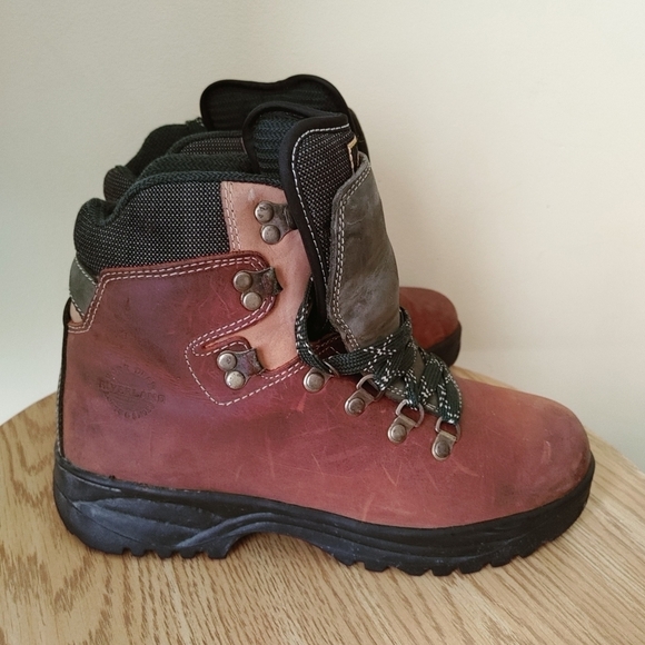 Riverland Work Gear Men's leather boots size 9 brown - Picture 6 of 12